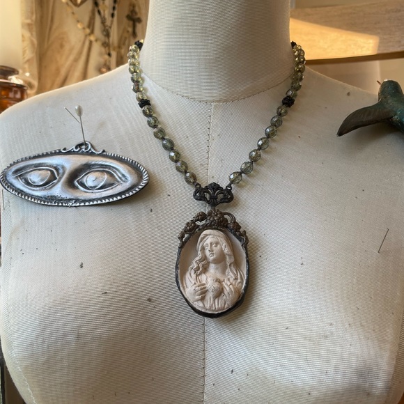 Jewelry - Swamp inspired Louisiana parish rosary voodoo Marie laveau swamp water b…